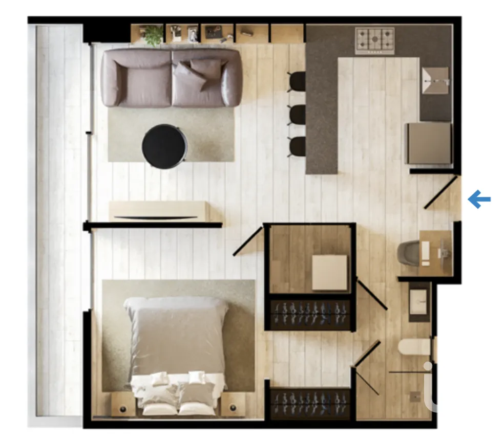 Departamento en Venta en San Pablo, Querétaro, Querétaro | NEX-276814 | iad México | Foto 6 de 11