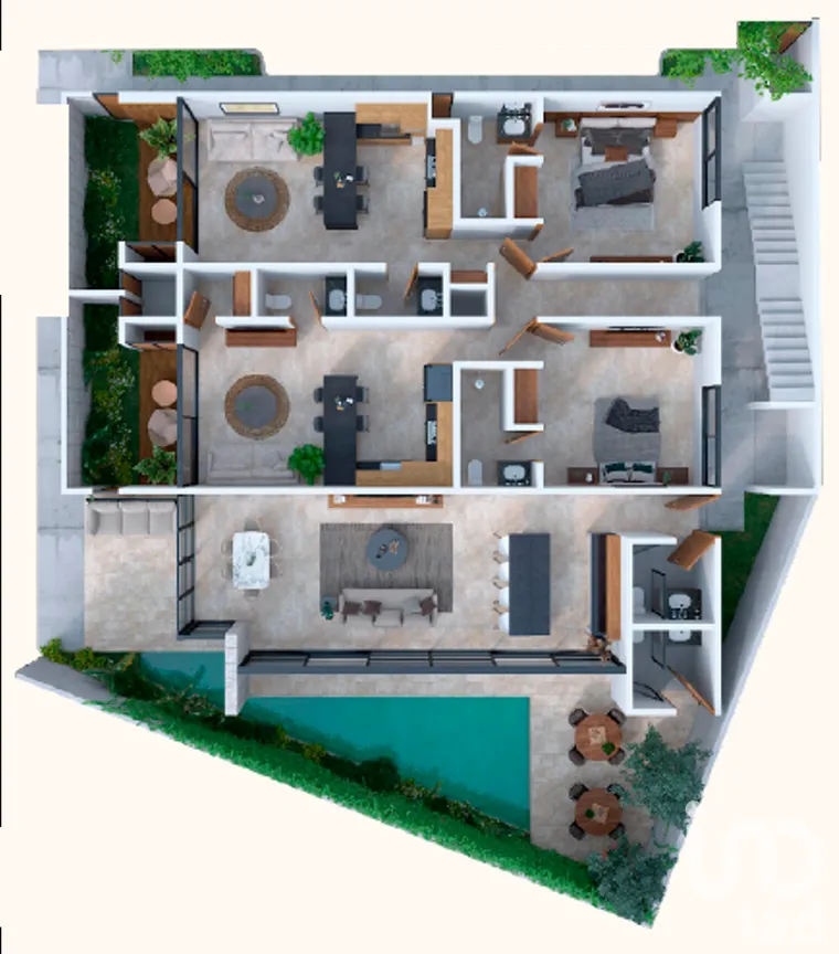 Departamento en Venta en Yucatán Country Club, Mérida, Yucatán | NEX-232285 | iad México | Foto 8 de 11