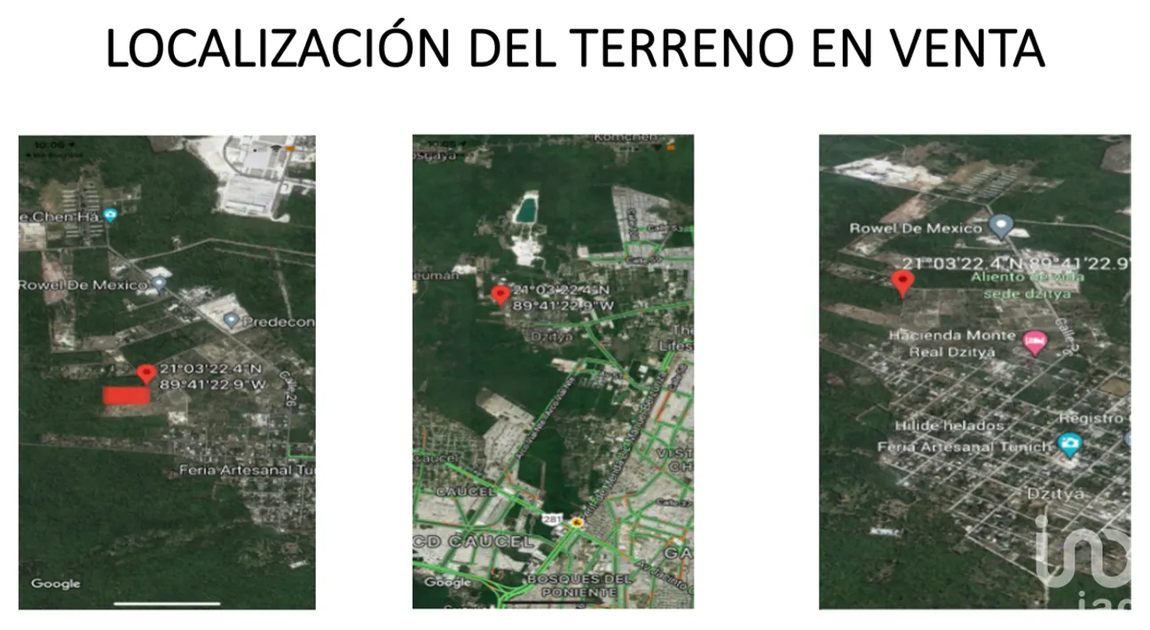 Terreno en Venta en Dzityá, Mérida, Yucatán | NEX-232286 | iad México | Foto 1 de 2