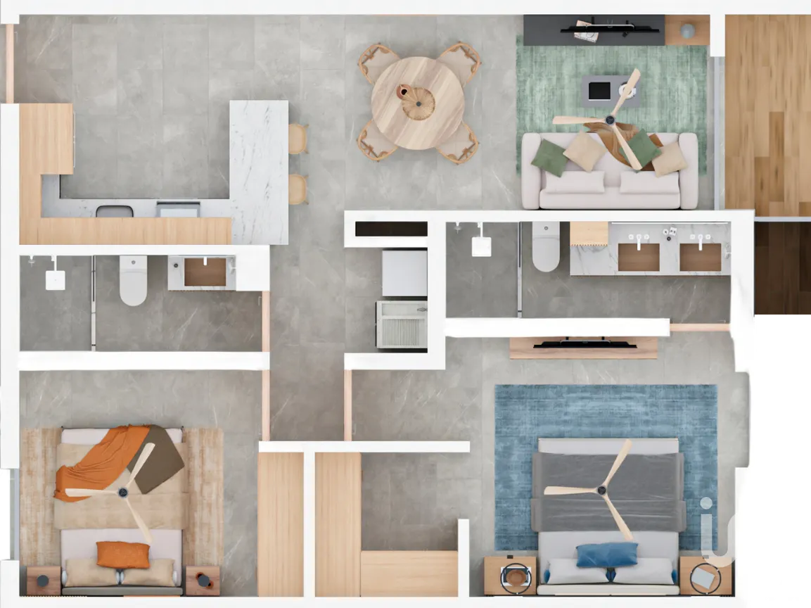 Departamento en Venta en Temozon Norte, Mérida, Yucatán | NEX-232357 | iad México | Foto 17 de 26