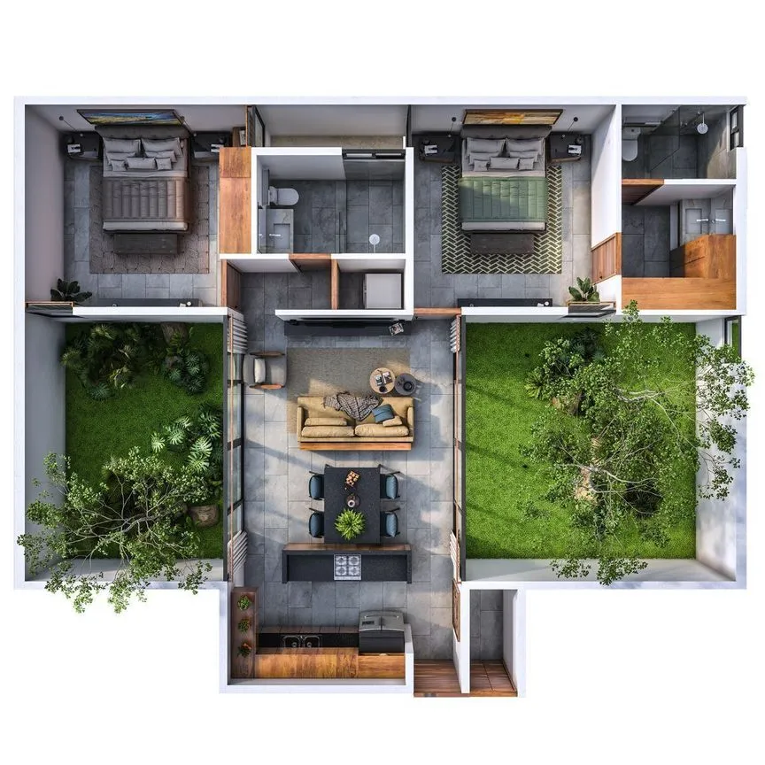Departamento en Venta en Chuburna de Hidalgo, Mérida, Yucatán | NEX-232362 | iad México | Foto 7 de 23