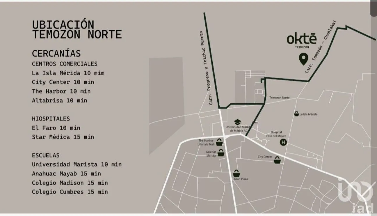 Departamento en Venta en Temozon Norte, Mérida, Yucatán | NEX-232393 | iad México | Foto 5 de 7