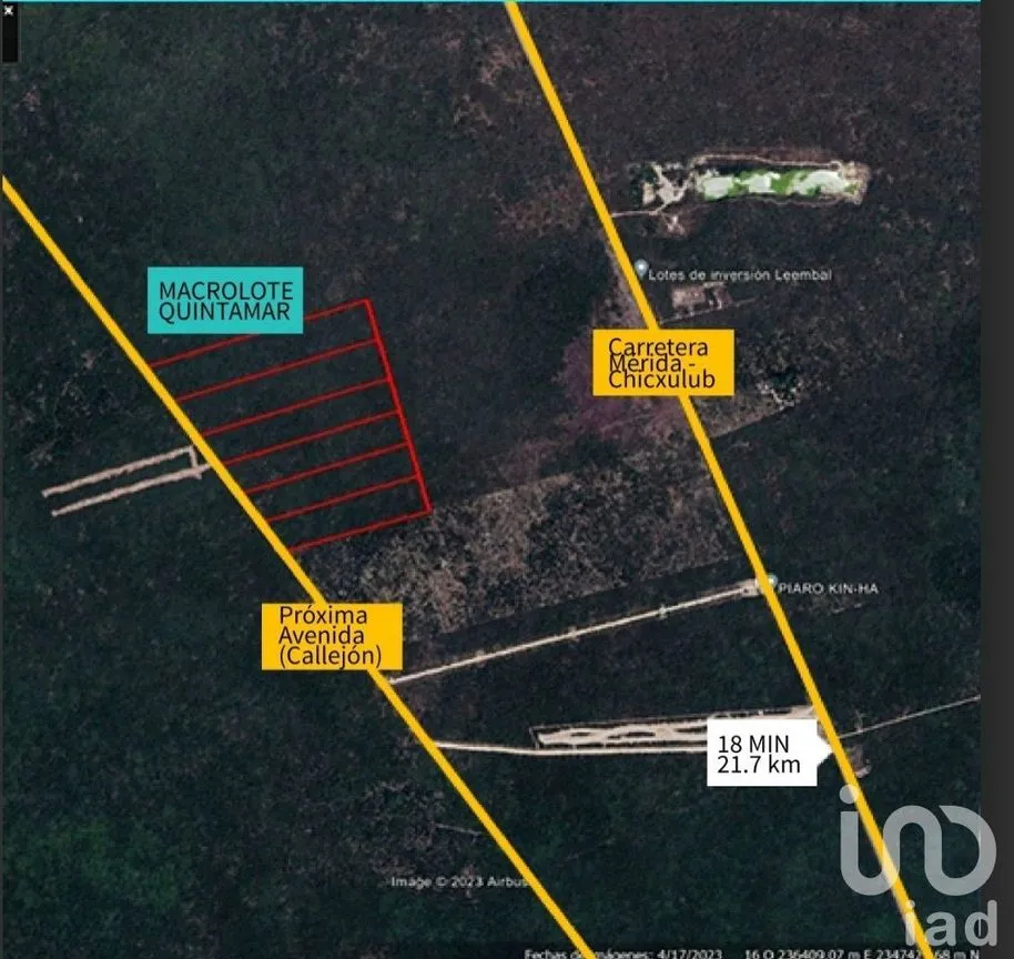 Terreno en Venta en Chicxulub Puerto, Progreso, Yucatán | NEX-232406 | iad México | Foto 2 de 2