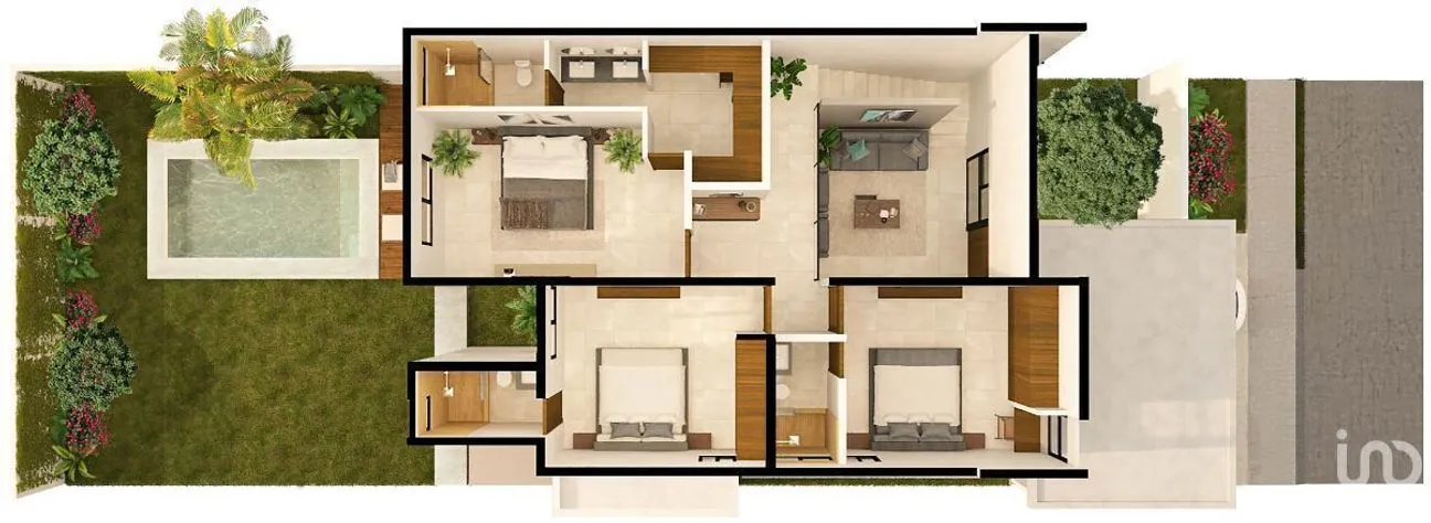 Casa en Venta en Conkal, Conkal, Yucatán | NEX-232419 | iad México | Foto 13 de 14