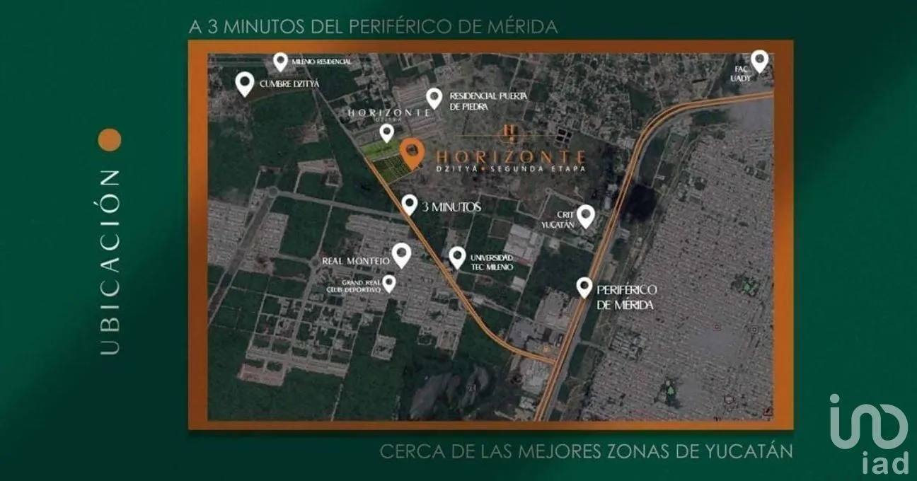 Terreno en Venta en Dzityá, Mérida, Yucatán | NEX-268304 | iad México | Foto 9 de 9