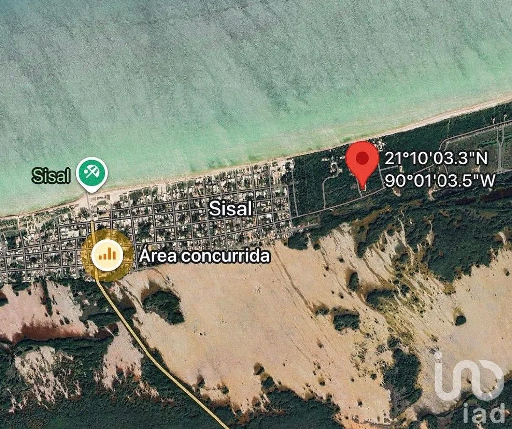 Terreno en Venta en Sisal, Hunucmá, Yucatán | NEX-287899 | iad México | Foto 2 de 2