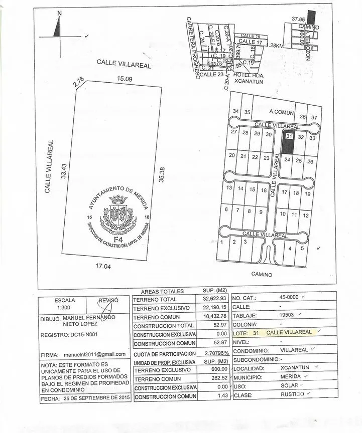 Terreno en Venta en Xcanatún, Mérida, Yucatán | NEX-271638 | iad México | Foto 1 de 5