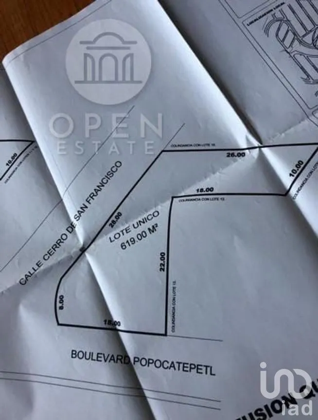 Terreno en Venta en Lomas de Valle Dorado, Tlalnepantla de Baz, Estado de México | NEX-269638 | iad México | Foto 4 de 6