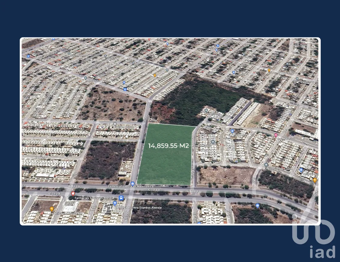 Terreno en Venta en Caucel, Mérida, Yucatán | NEX-232578 | iad México | Foto 13 de 14