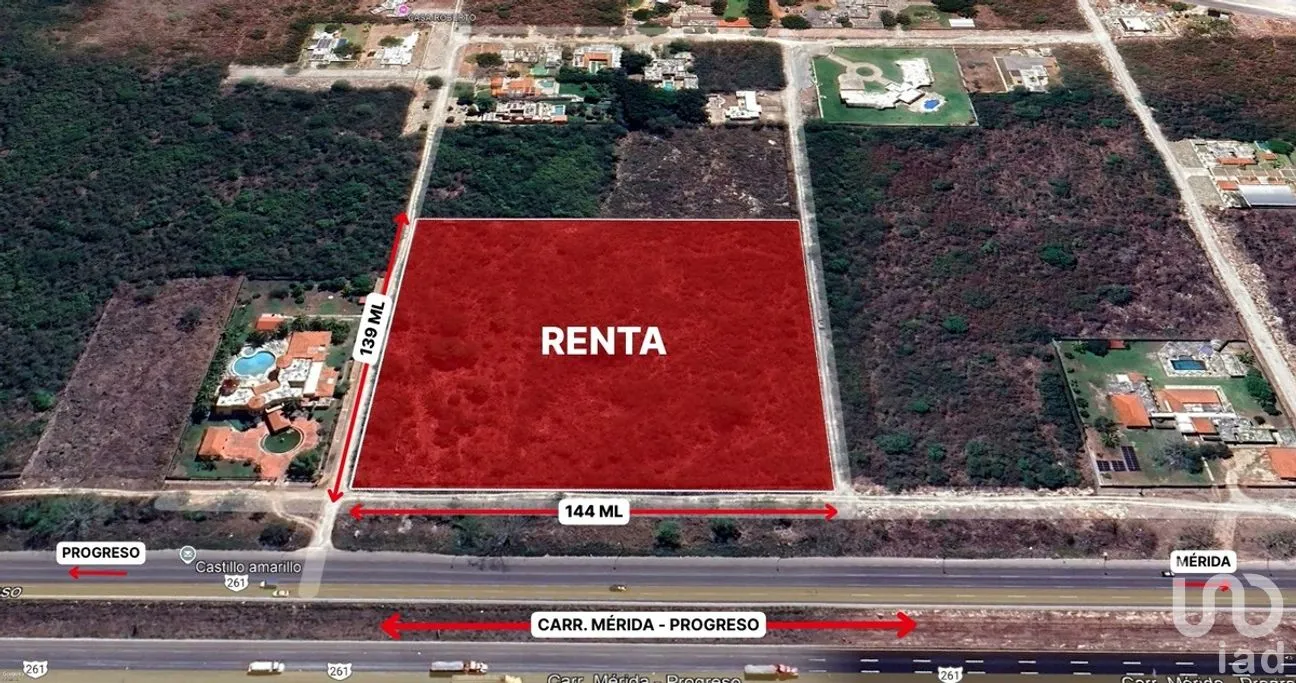 Terreno en Renta en Xcanatún, Mérida, Yucatán | NEX-282318 | iad México | Foto 2 de 9