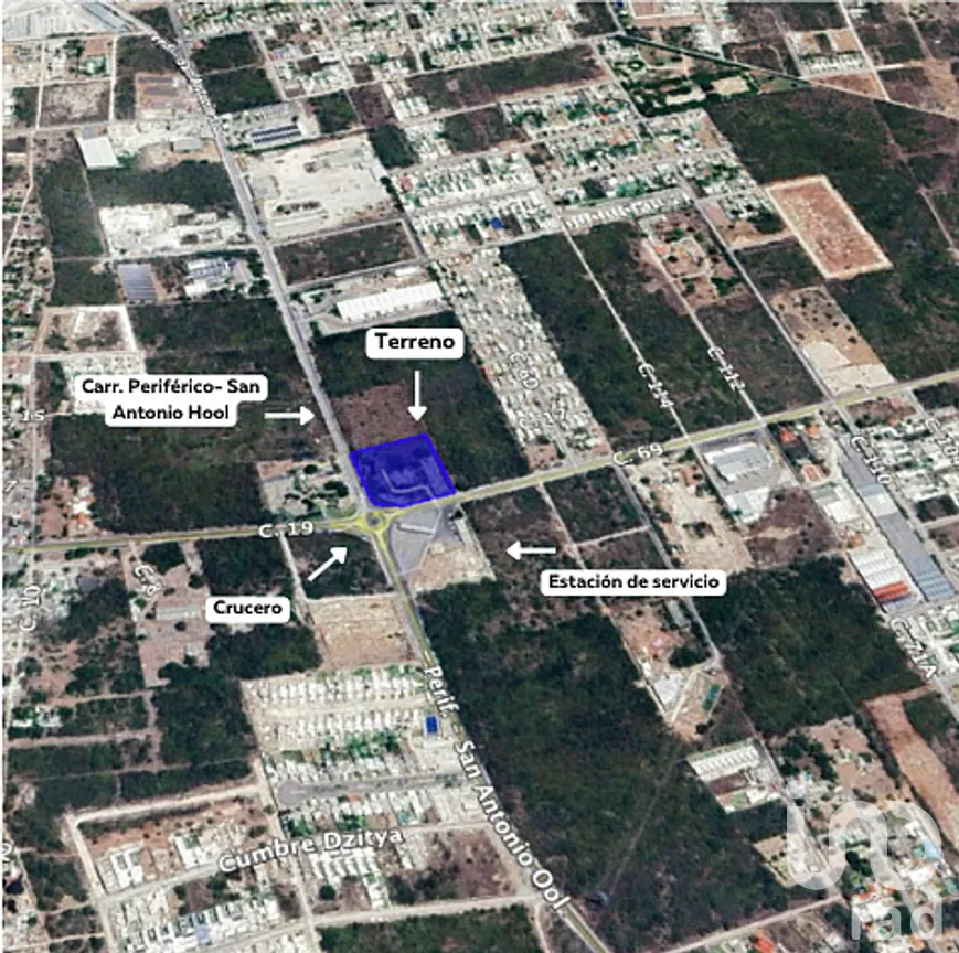 Terreno en Venta en Dzityá, Mérida, Yucatán | NEX-290255 | iad México | Foto 1 de 3