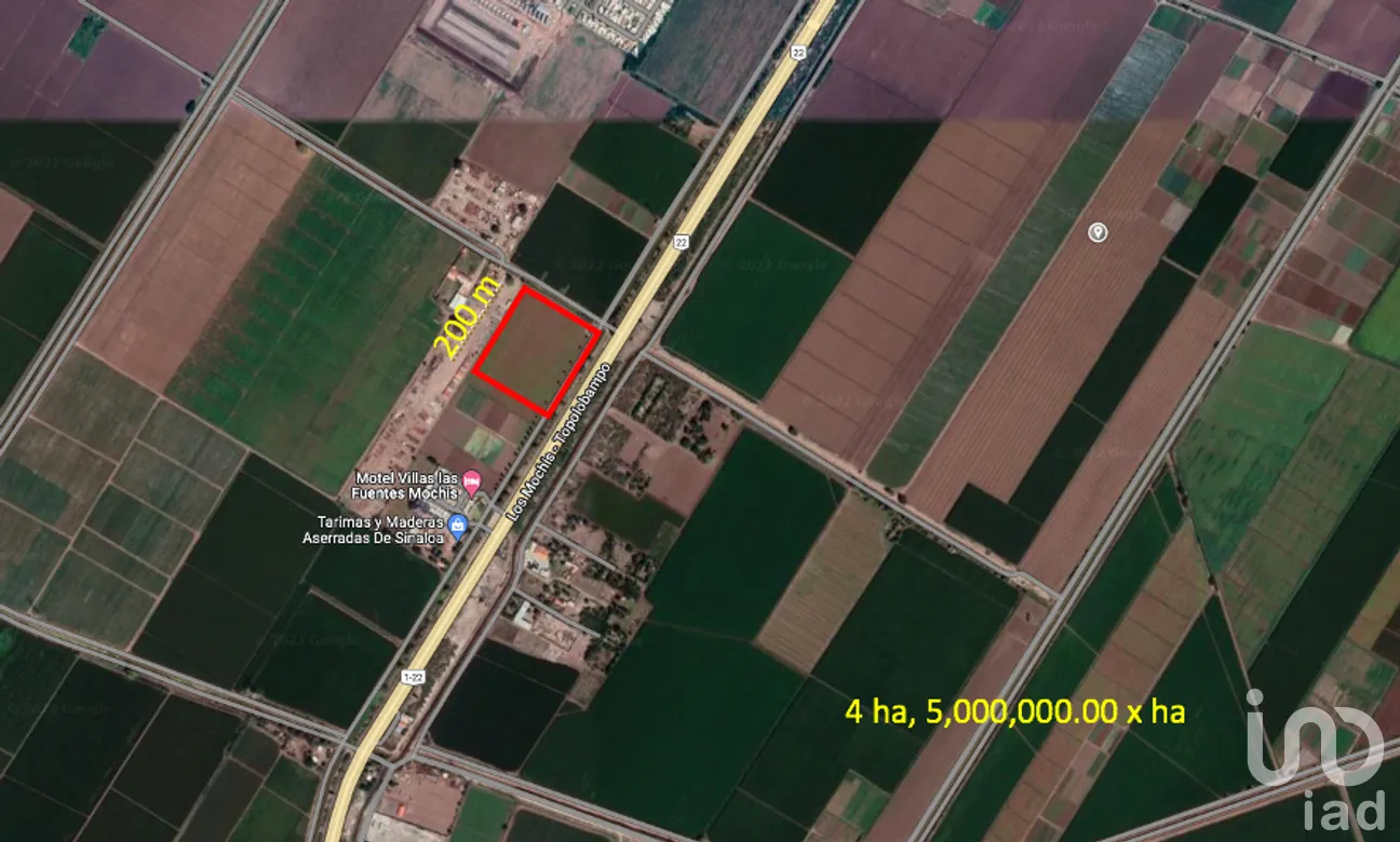 Terreno en Venta en Topolobampo Centro, Ahome, Sinaloa | NEX-281551 | iad México | Foto 1 de 1