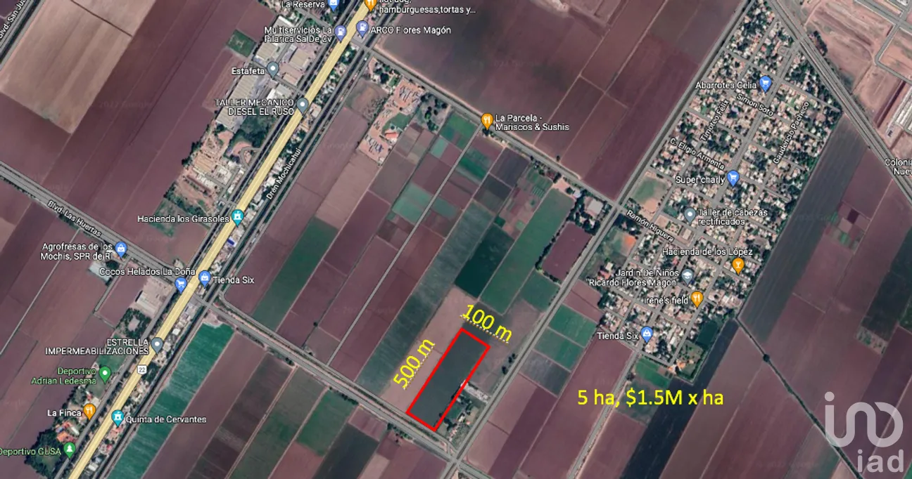 Terreno en Venta en Topolobampo Centro, Ahome, Sinaloa | NEX-281553 | iad México | Foto 1 de 1