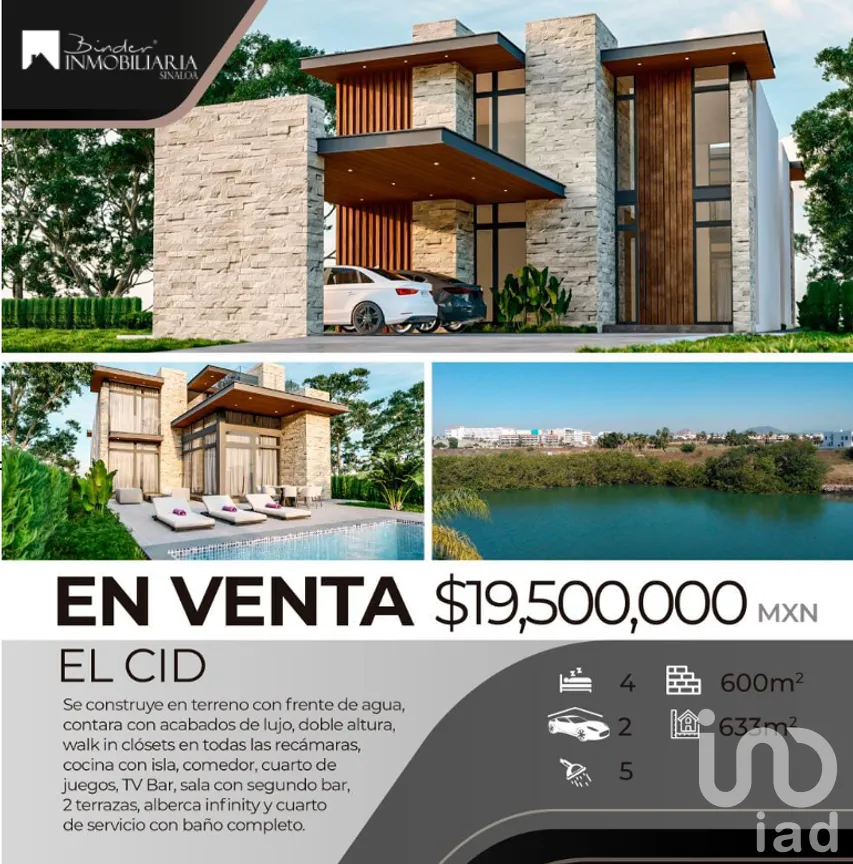 Casa en Venta en El Cid, Mazatlán, Sinaloa | NEX-281556 | iad México | Foto 1 de 2