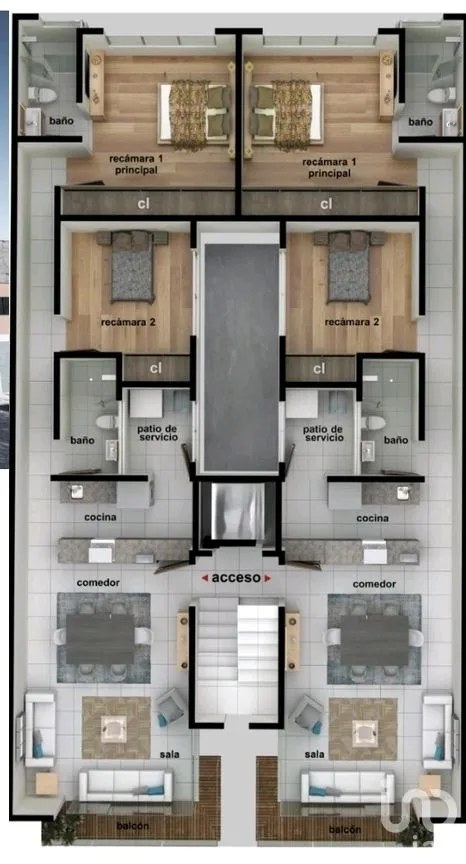 Departamento en Venta en San Lucas Tepetlacalco, Tlalnepantla de Baz, Estado de México | NEX-281683 | iad México | Foto 1 de 2