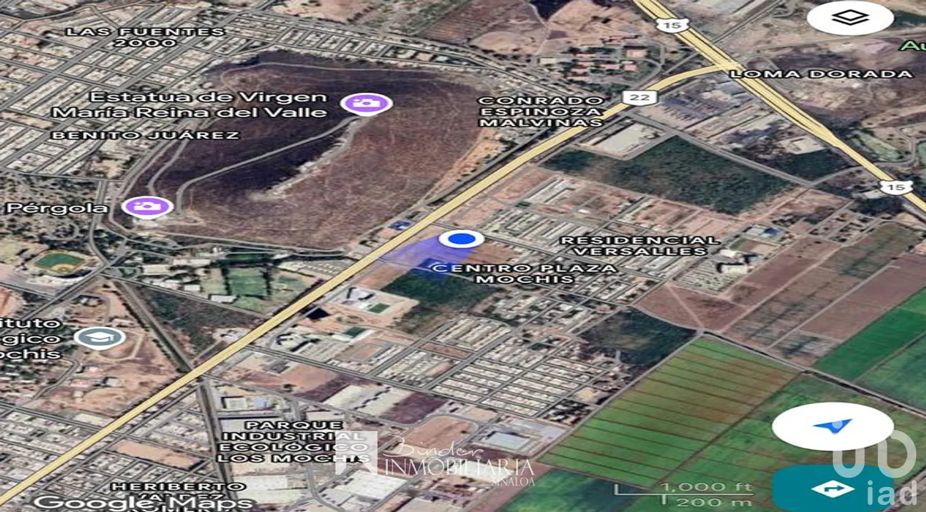 Terreno en Venta en Las Palmas, Ahome, Sinaloa | NEX-293846 | iad México | Foto 7 de 9