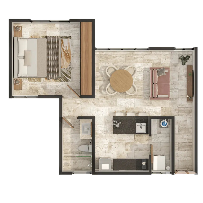 Departamento en Venta en Privada Chuburna de Hidalgo, Mérida, Yucatán | NEX-272663 | iad México | Foto 9 de 9