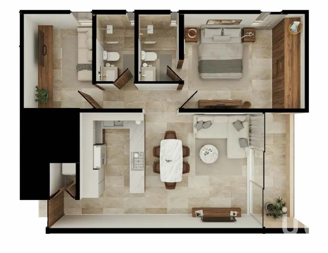 Departamento en Venta en Yucatán Country Club, Mérida, Yucatán | NEX-273334 | iad México | Foto 6 de 13