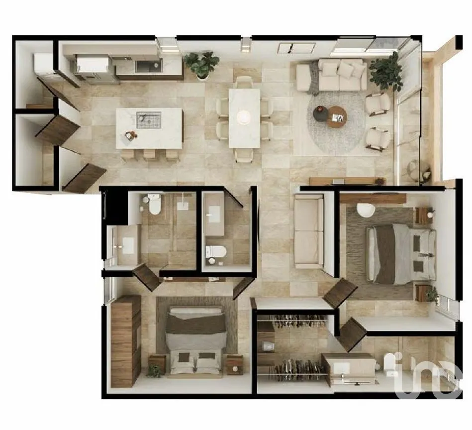 Departamento en Venta en Yucatán Country Club, Mérida, Yucatán | NEX-273335 | iad México | Foto 5 de 11