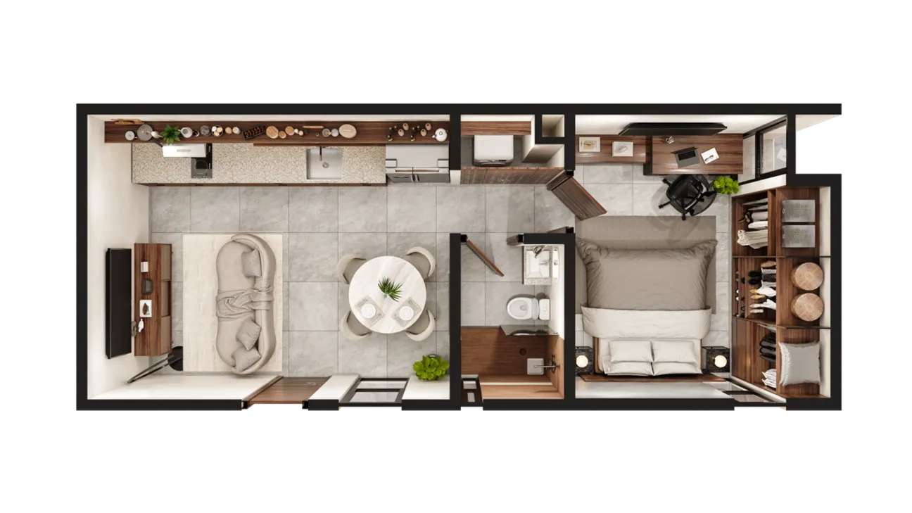 Departamento en Venta en Cholul, Mérida, Yucatán | NEX-273339 | iad México | Foto 7 de 7