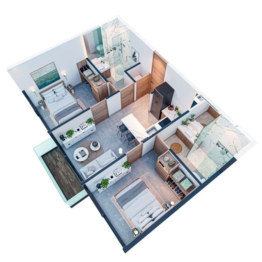 Departamento en Venta en La Ceiba, Mérida, Yucatán | NEX-273898 | iad México | Foto 6 de 22