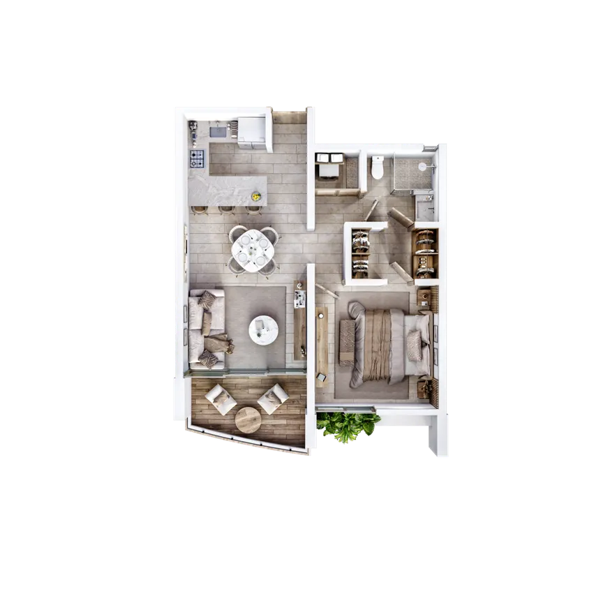 Departamento en Venta en Cholul, Mérida, Yucatán | NEX-273919 | iad México | Foto 14 de 19