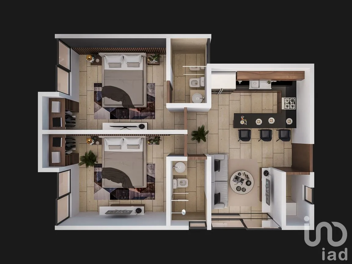 Departamento en Venta en Dzityá, Mérida, Yucatán | NEX-273933 | iad México | Foto 13 de 13