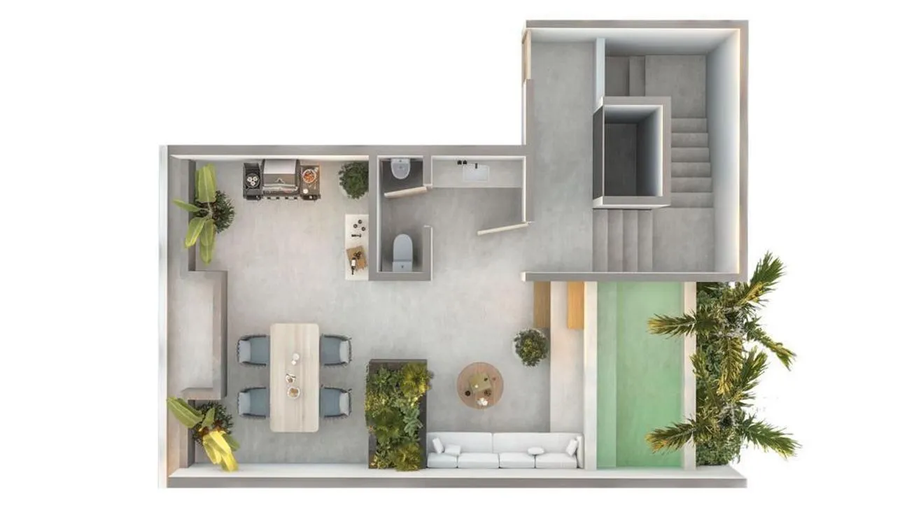 Departamento en Venta en Montebello, Mérida, Yucatán | NEX-273949 | iad México | Foto 7 de 8