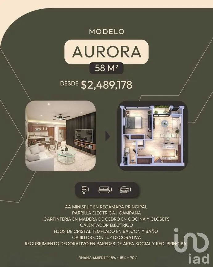 Departamento en Venta en Cholul, Mérida, Yucatán | NEX-274102 | iad México | Foto 15 de 16