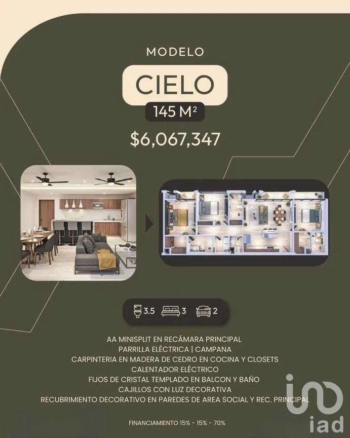 Departamento en Venta en Cholul, Mérida, Yucatán | NEX-274102 | iad México | Foto 16 de 16