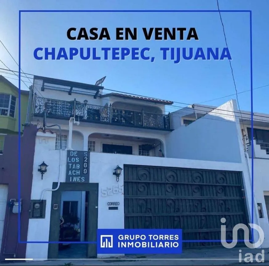 Casa en Venta en Chapultepec 9a Sección, Tijuana, Baja California | NEX-280079 | iad México | Foto 1 de 6