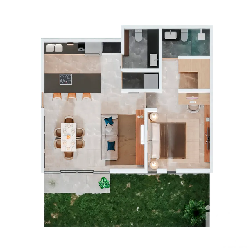 Departamento en Venta en Temozon Norte, Mérida, Yucatán | NEX-227412 | iad México | Foto 10 de 10