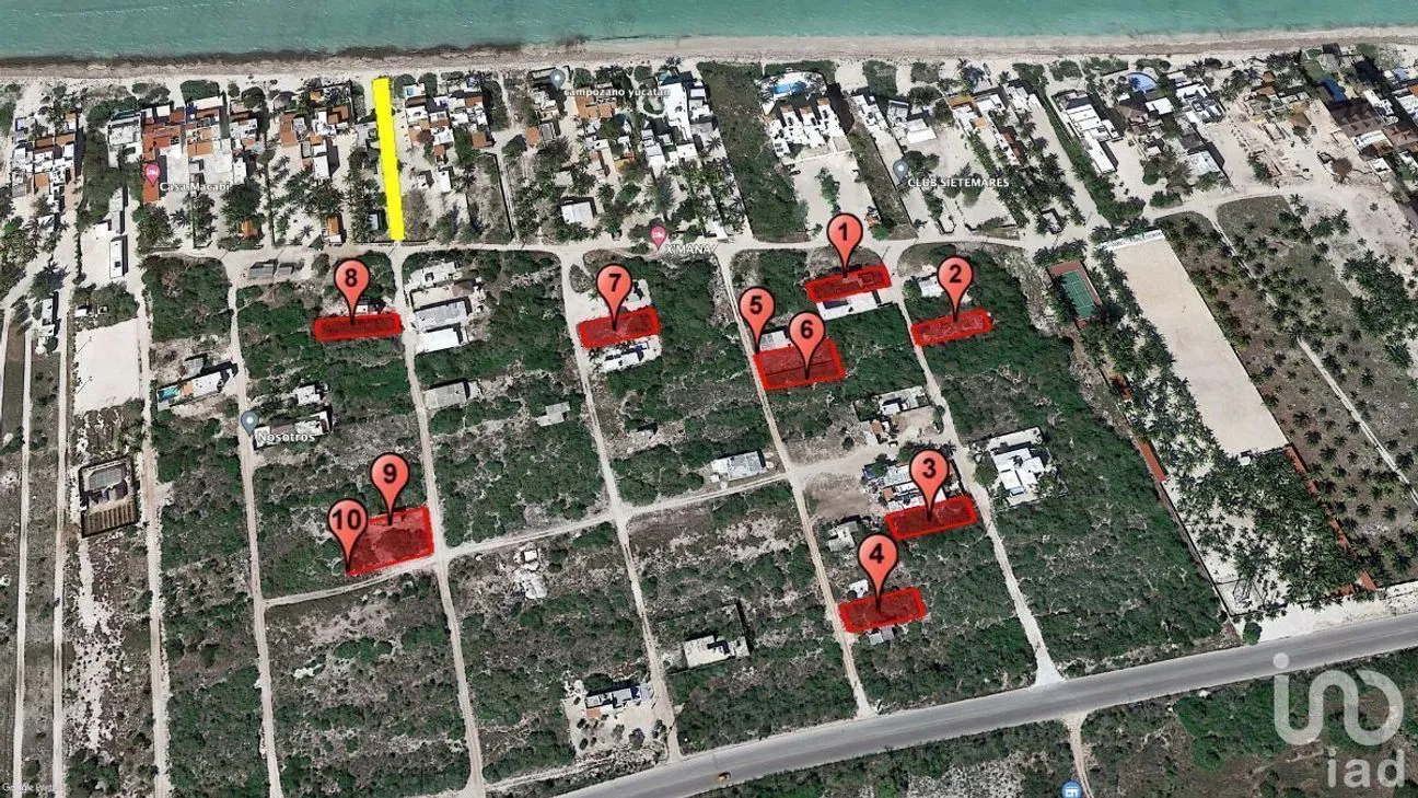 Terreno en Venta en Chicxulub Puerto, Progreso, Yucatán | NEX-230844 | iad México | Foto 1 de 5