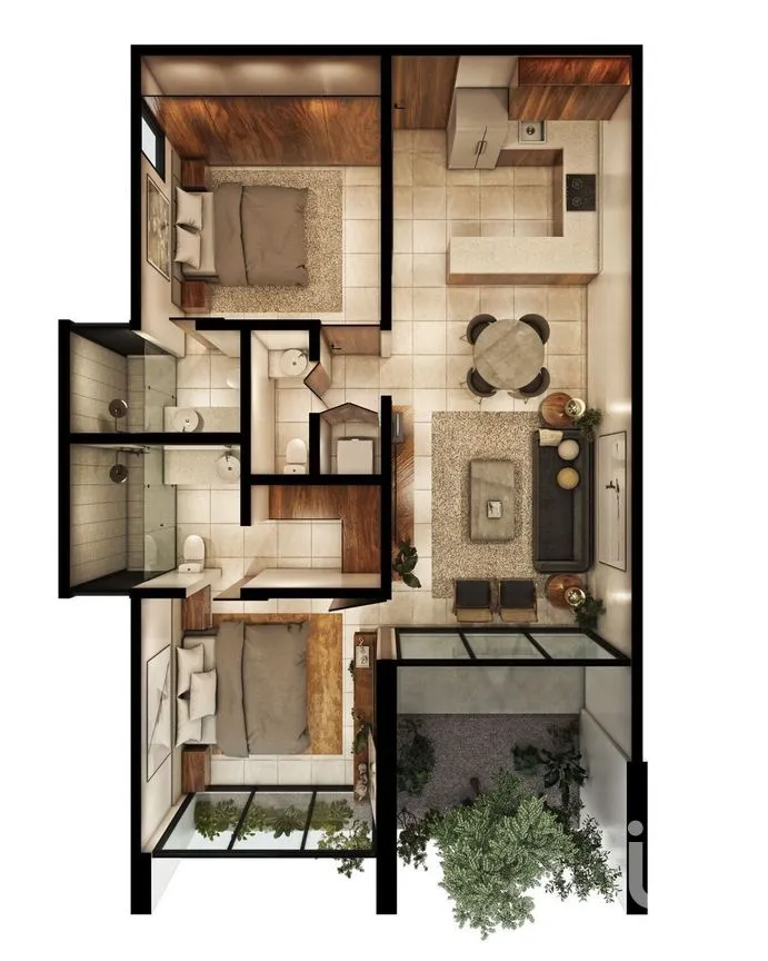 Departamento en Venta en Dzityá, Mérida, Yucatán | NEX-272355 | iad México | Foto 5 de 5
