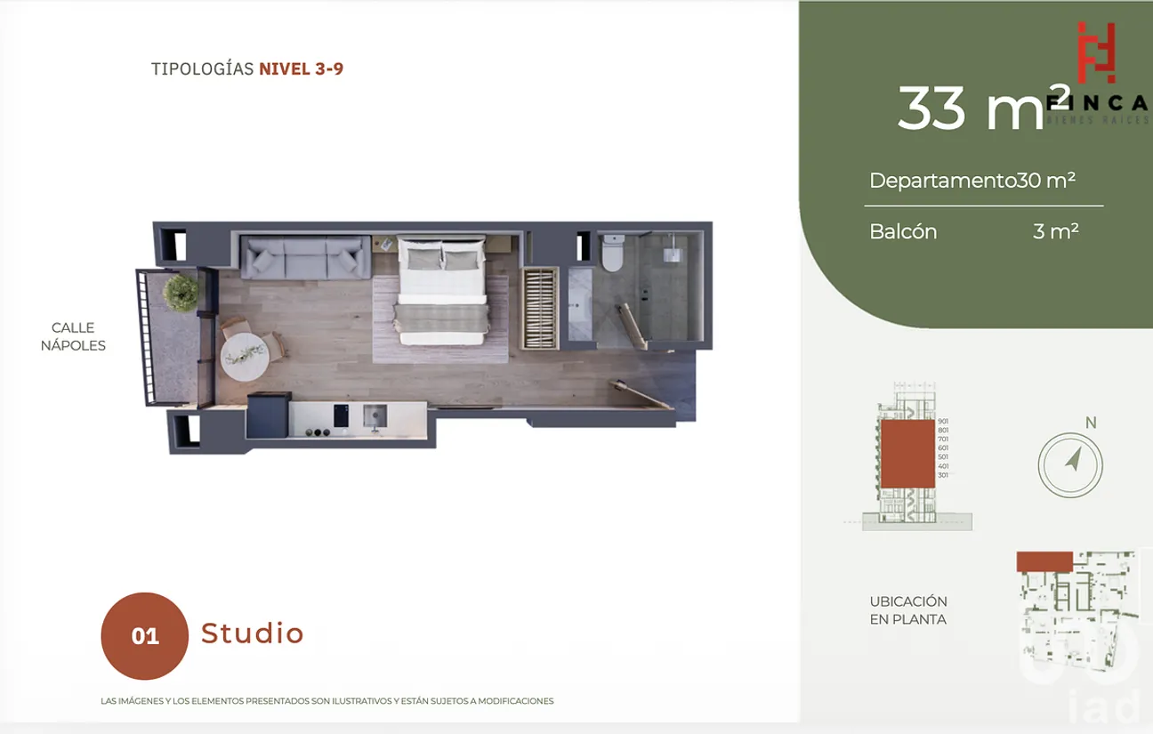 Departamento en Venta en Juárez, Cuauhtémoc, Ciudad de México | NEX-288910 | iad México | Foto 10 de 10