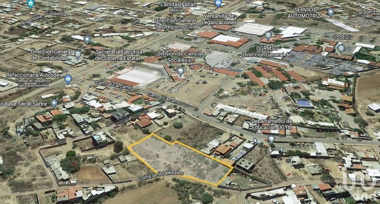 Terreno en Venta en Yerbabuena, Guanajuato, Guanajuato | NEX-277229 | iad México | Foto 1 de 5