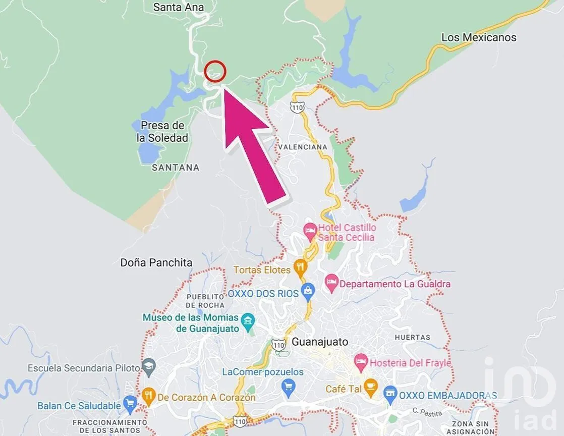 Terreno en Venta en Lomas de Valenciana, Guanajuato, Guanajuato | NEX-277243 | iad México | Foto 2 de 8