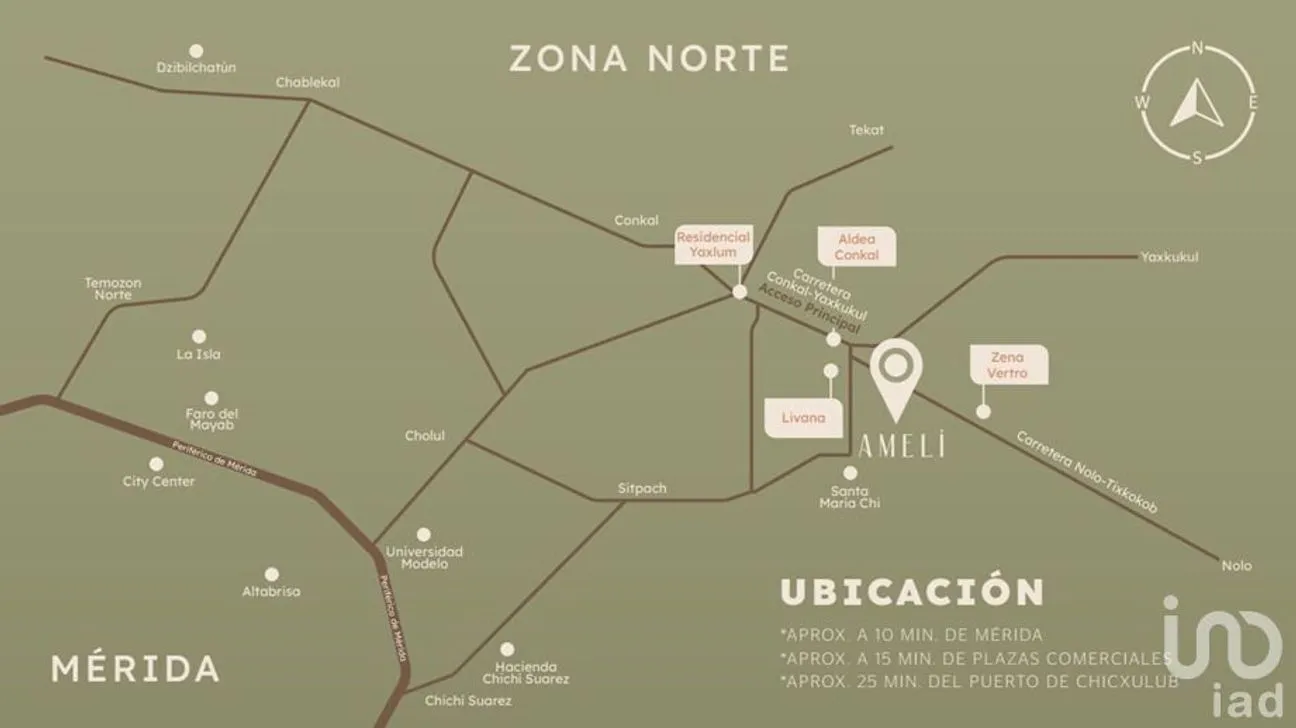 Terreno en Venta en Yaxkukul, Yaxkukul, Yucatán | NEX-226937 | iad México | Foto 2 de 6