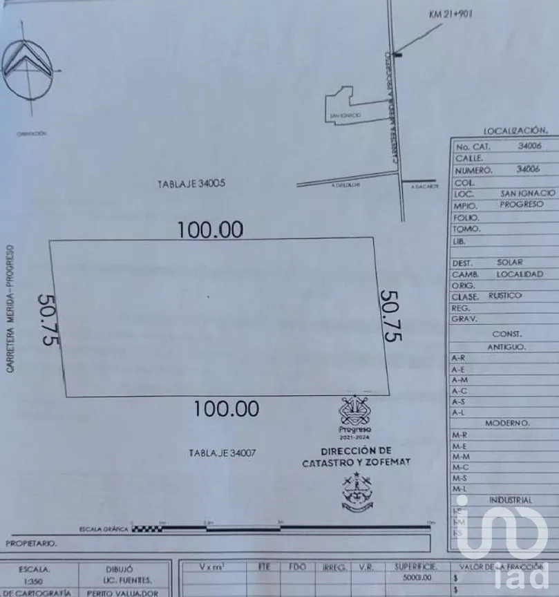 Terreno en Venta en San Ignacio, Progreso, Yucatán | NEX-280900 | iad México | Foto 4 de 6