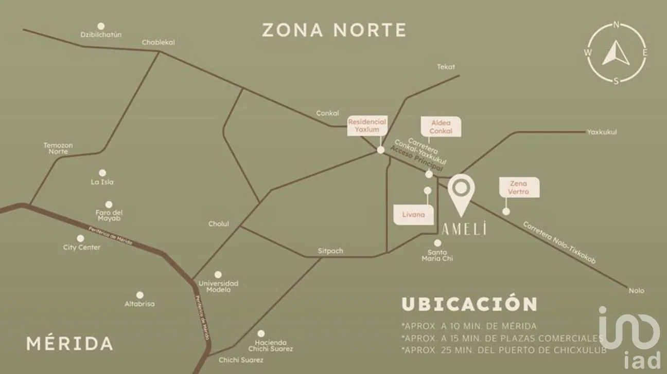Terreno en Venta en Yaxkukul, Yaxkukul, Yucatán | NEX-280904 | iad México | Foto 2 de 6
