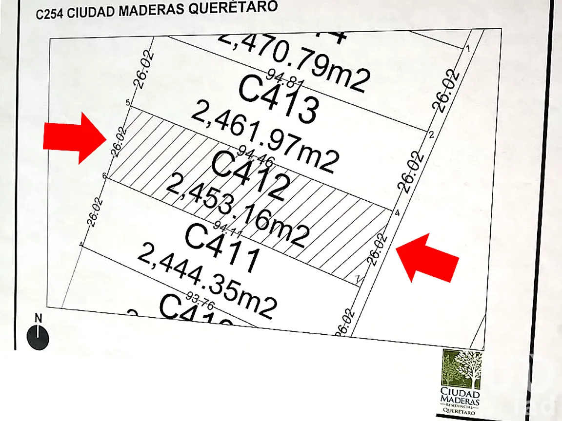 Terreno en Venta en Ciudad Maderas Residencial Querétaro, El Marqués, Querétaro | NEX-294676 | iad México | Foto 1 de 10