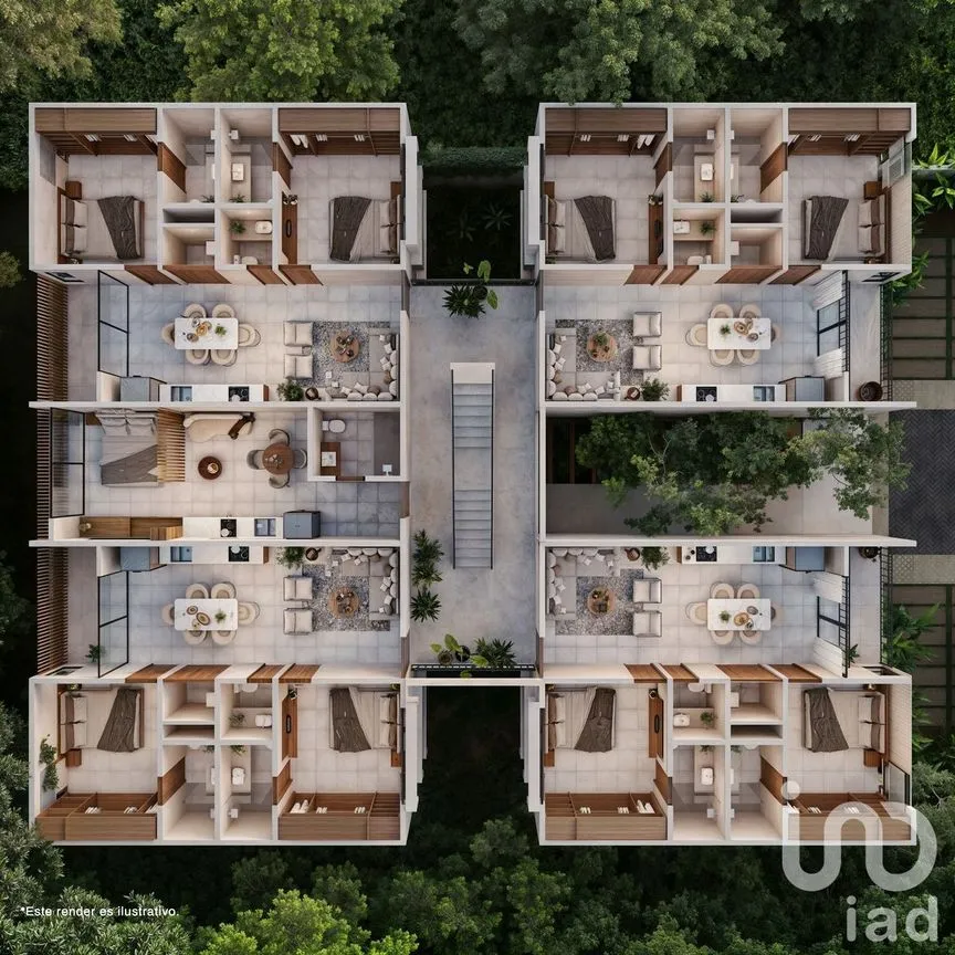 Departamento en Venta en Temozon Norte, Mérida, Yucatán | NEX-226696 | iad México | Foto 10 de 10
