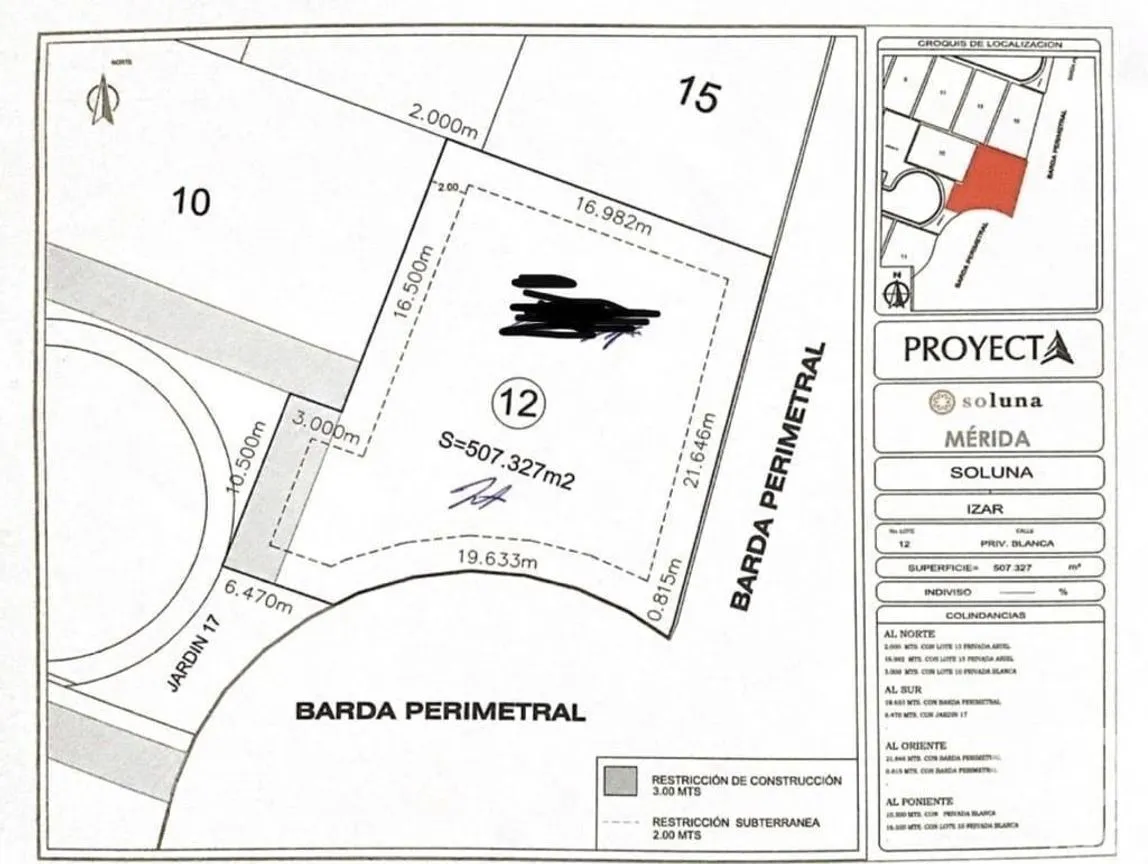 Terreno en Venta en Temozon Norte, Mérida, Yucatán | NEX-229976 | iad México | Foto 14 de 14