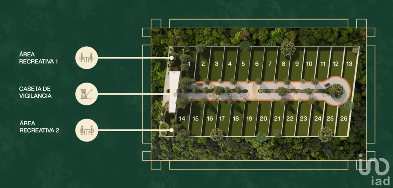 Terreno en Venta en Temozon Norte, Mérida, Yucatán | NEX-230804 | iad México | Foto 3 de 7