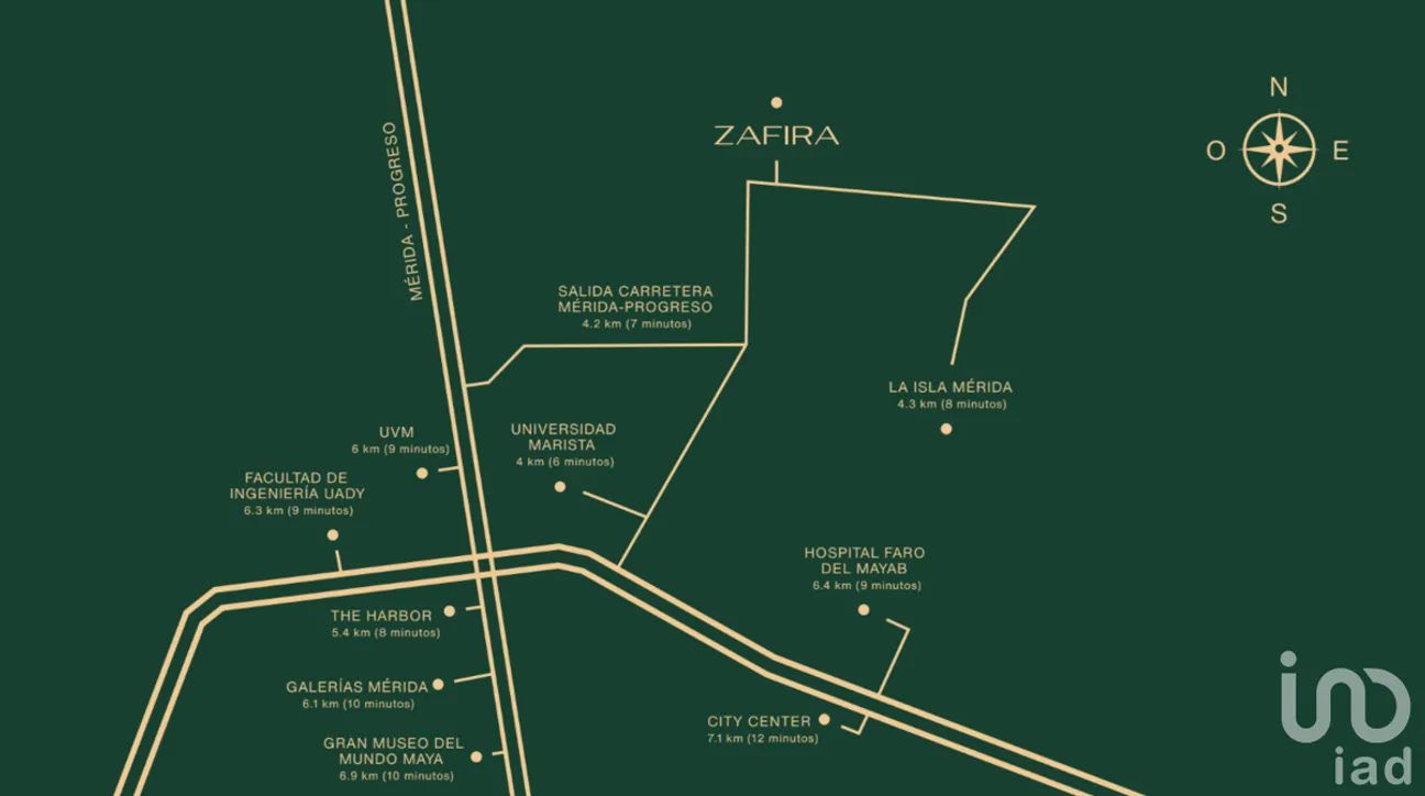 Terreno en Venta en Temozon Norte, Mérida, Yucatán | NEX-230804 | iad México | Foto 4 de 7