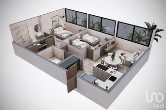 NEX-291493 - Departamento en Venta, con 2 recamaras, con 2 baños, con 70 m2 de construcción en Dzityá, CP 97302, Yucatán.
