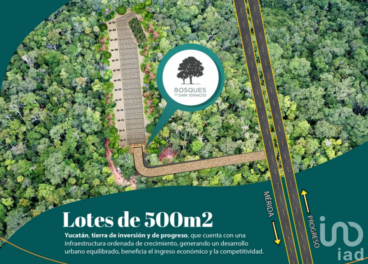 Terreno en Venta en San Ignacio, Progreso, Yucatán | NEX-270651 | iad México | Foto 3 de 3