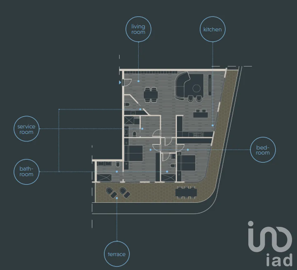 Departamento en Venta en Dzityá, Mérida, Yucatán | NEX-270652 | iad México | Foto 7 de 24