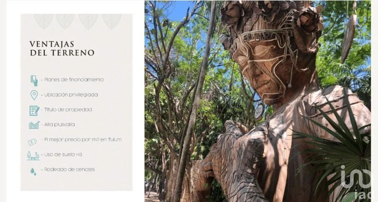 Terreno en Venta en Tulum Centro, Tulum, Quintana Roo | NEX-270661 | iad México | Foto 2 de 3