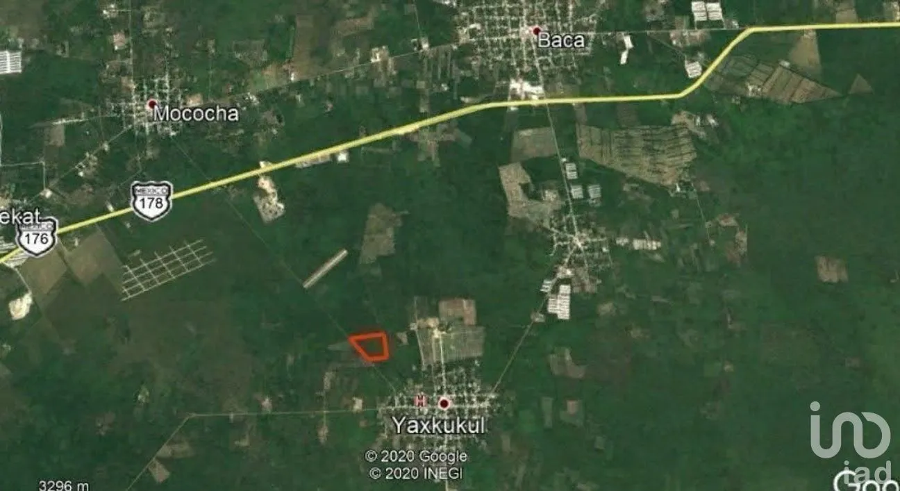 Terreno en Venta en Yaxkukul, Yaxkukul, Yucatán | NEX-270729 | iad México | Foto 1 de 3